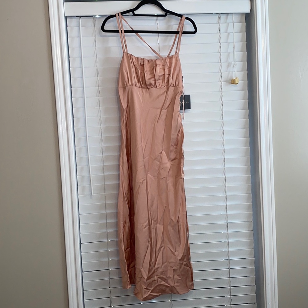 Blush colored dress. NWT
